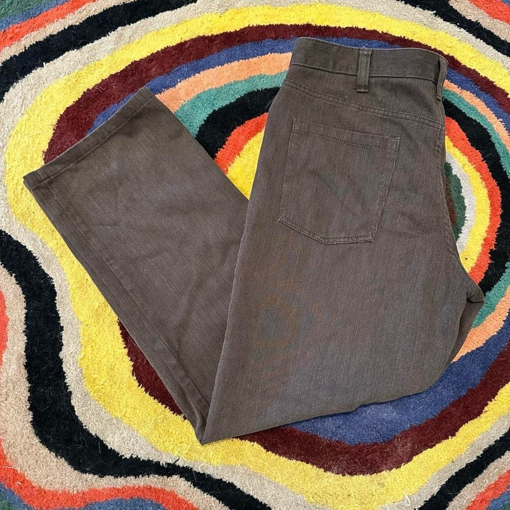 Kenneth Cole New York Chocolate Brown Chinos 36x30